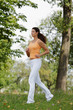 Foto: Frau beim Joggen Frau beim Joggen