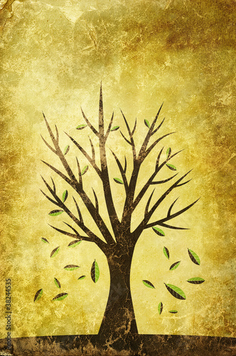 Illustration: leaves falling illustration leaves falling illustration