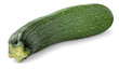 Zucchini isolated on white