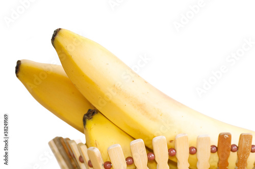 Photo: Bananas in the punnet Bananas in the punnet