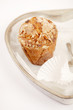 carrot and oats healthy muffin with cake tin carrot and oats healthy muffin with cake tin