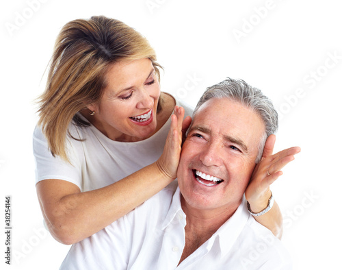 Photo: Happy elderly couple. Happy elderly couple.