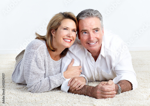 Photo: Happy elderly couple. Happy elderly couple.