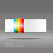 abstract banner on a gray background abstract banner on a gray background