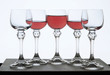 Photo: Glass with red wine Glass with red wine
