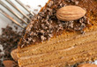 Photo: Cake with almonds and chocolate Cake with almonds and chocolate