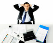 office desk worker