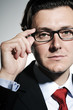 fashion glasses man