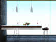 Illustration: modern kitchen bar modern kitchen bar