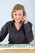 Photo: friendly woman in the office friendly woman in the office