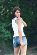 Photo: beautiful girl showing her tattoo beautiful girl showing her tattoo