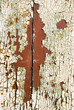 Ancient wooden wall peeling paint architecture Ancient wooden wall peeling paint architecture