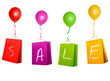 Sale shopping bags. Concept of discount. Sale shopping bags. Concept of discount.