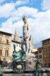 The fountain of Neptune in Florence The fountain of Neptune in Florence