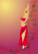 Illustration: sexy belly dancer sexy belly dancer