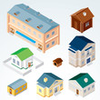 Vector Isometric House #2