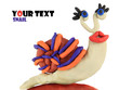 plasticine wonder snail
