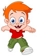 Vektor: Kid running Kid running