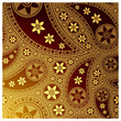 Gold Paisley