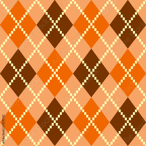 Vector: Retro colorful argile pattern or background - brown Retro colorful argile pattern or background - brown