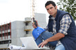 Portrait of a construction foreman
