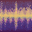 Matrix Background Disco Waves