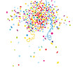 Vektor: confetti confetti