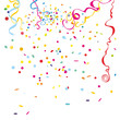 Vektor: confetti confetti