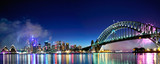 Sydney Harbour NYE Fireworks Panorama - Fine Art prints