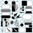 Illustration: Digital Scrapbooking Elements Digital Scrapbooking Elements