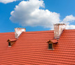 Red tile roof