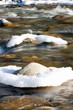fluss im winter