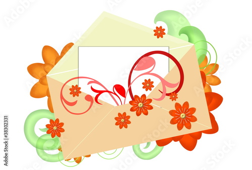 Illustration: Briefumschlag Briefumschlag