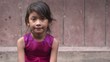 Video: Cute and happy little Asian girl smiling at camera Cute and happy little Asian girl smiling at camera