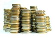 Pile of coins