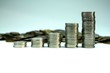 Coins piles