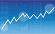 Vector: Grafico finanziario Grafico finanziario