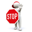 3D Man Stop