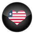 Heart for Liberia icon with flag