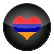 Heart for Armenia icon with flag