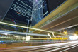 Modern skyscrapers and traffic in downtown of Hong Kong Modern skyscrapers and traffic in downtown of Hong Kong