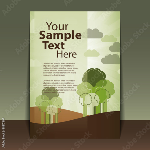 Vector: Flyer or Cover Design Flyer or Cover Design