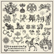 heraldry elements collection