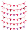 Photo : Valentine\'s Day Bunting