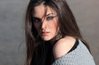 portrait of a beautiful young woman