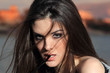 portrait of a beautiful young woman