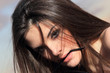 portrait of a beautiful young woman