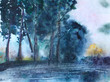Photo: Waterccolor landscape Waterccolor landscape