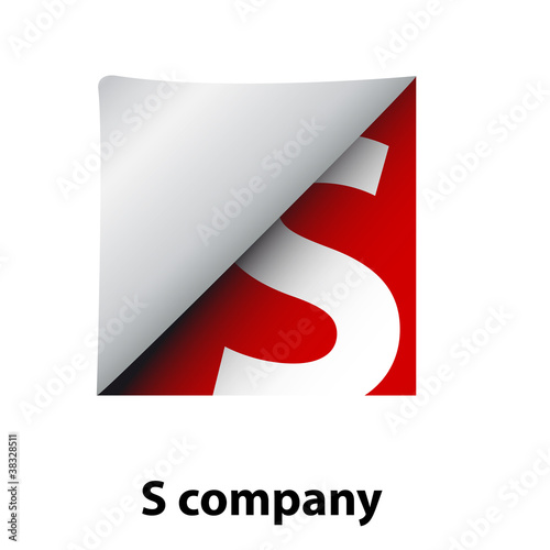 Vektor: Logo label letter S # Vector Logo label letter S # Vector