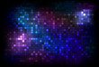 Dark mosaic background - vector illustration